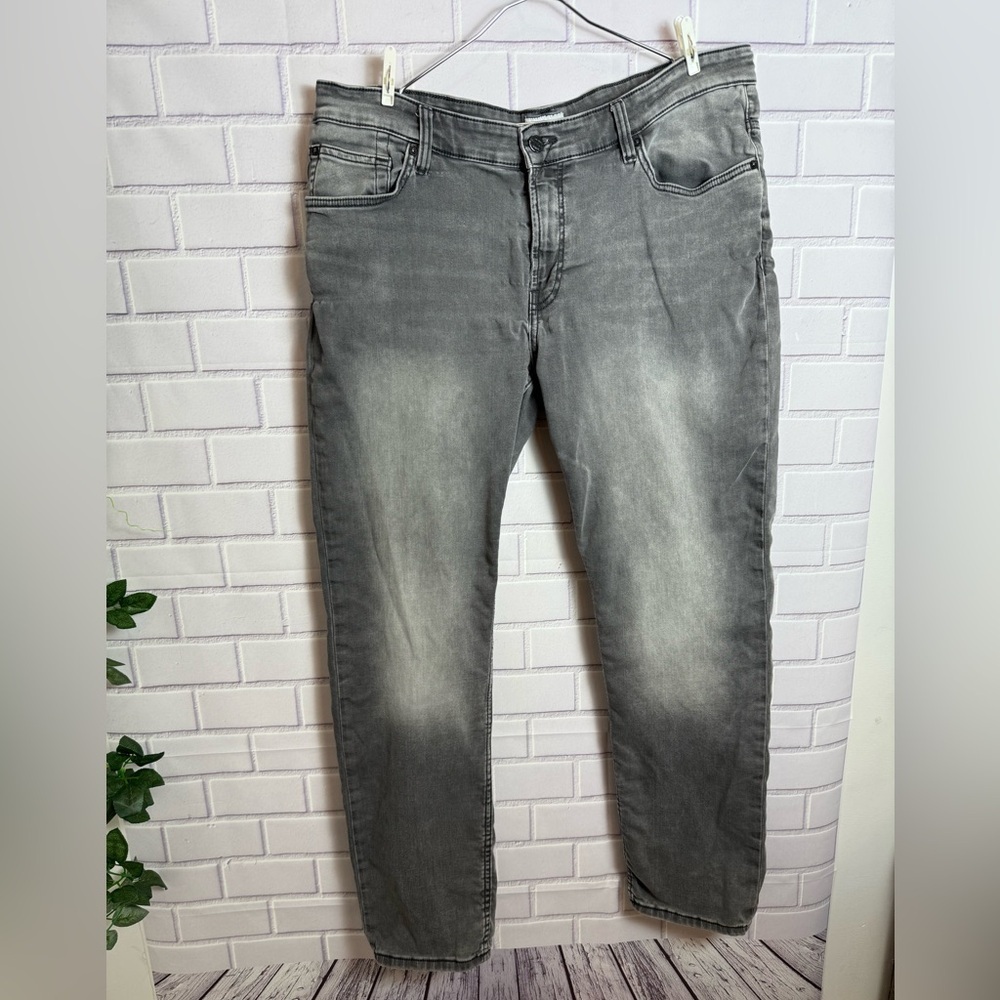 Only & Sons Men's Washed Gray Straight Leg Jeans Size
38x32